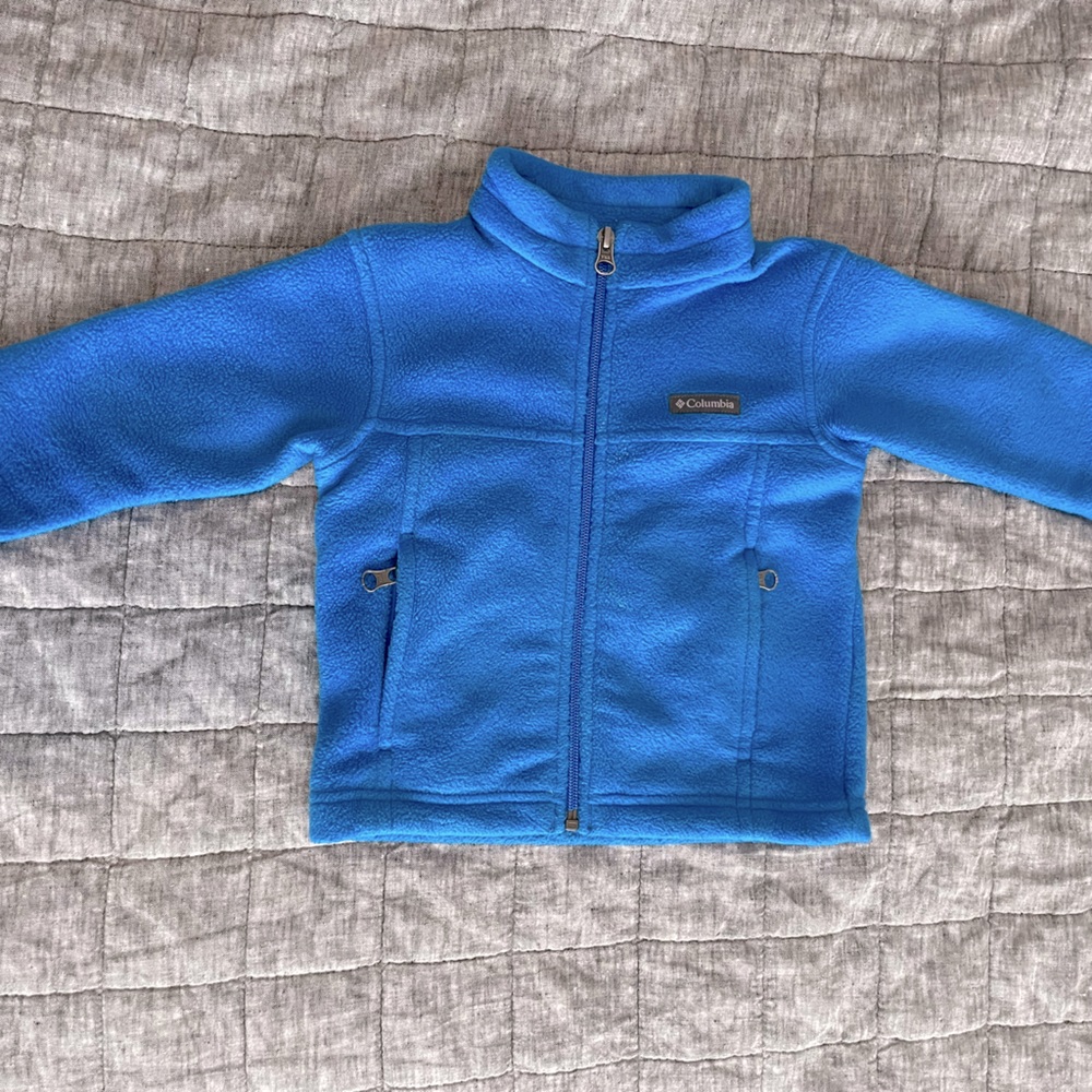 Columbia Boys Steens Mountain™ II Fleece Jacket- Super Blue, Size 2T